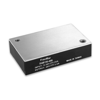 DQB150 Series: 150W Quarter-Brick Defense and Railway Grade High-Isolation DC/DC Converter