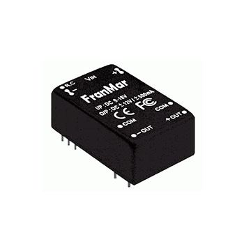 DW12-36 - Dual Output 12W DC-DC Converter with high efficiency 