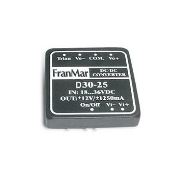 D30-38 - 30W DC-DC Converter with high efficiency