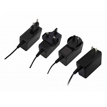 FHA018-S120-x 12V/1.5A at 18Wattages Wallmounted Adaptor with US/Euro/UK/Australian plugs