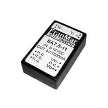 EA7.5-14 - 7.5Watts DC To DC Converter efficiency to 87%