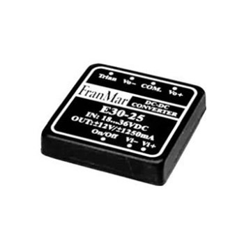 E30-36 - 30 WATTS DC to DC Converter with Continuous Short Circuit Protection