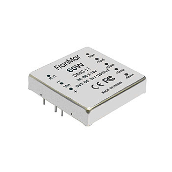 DA60-12(HS) - 60W DC-DC Converter with industry standard package
