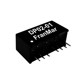 DP02-52 (A3) - 2W DC/DC regulated output power