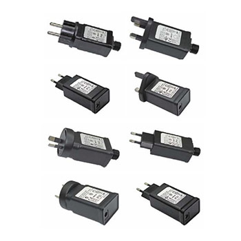 SA9X-2.4-V -- 2.4W with 3.5V~36V output EURO type plug in LED Driver, IP20 or IP44