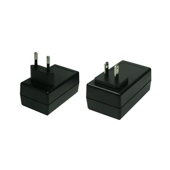 5V/20W AC/DC Wall-mounted type adaptor with variety of AC plugs
