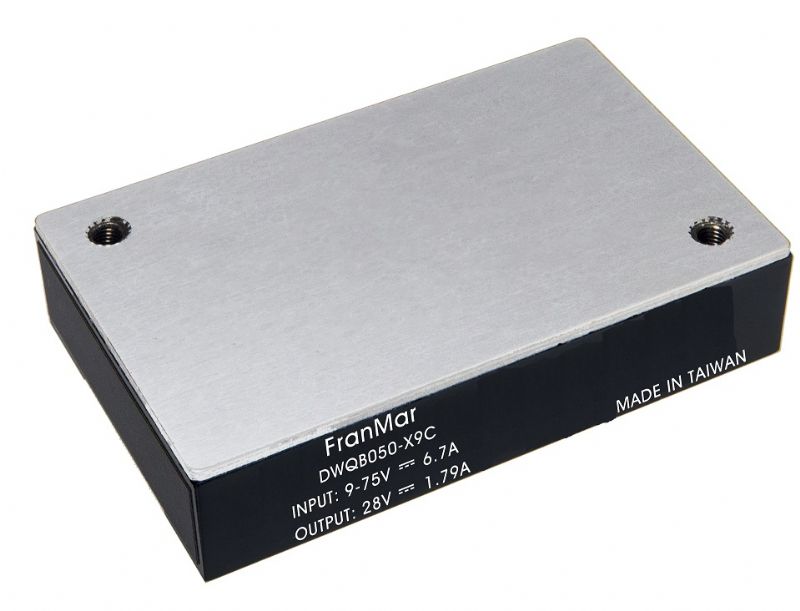 DWQB050-X9Cxyz output voltage at 28 VDC