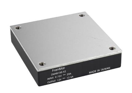DWHB150-X9BN output voltage at 48 VDC 
