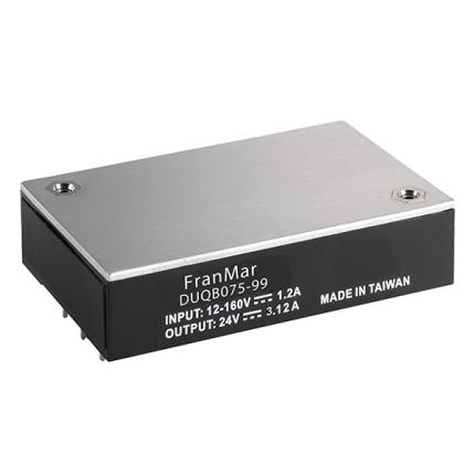 DUQB075-92N-X - 75W Isolated Output DC-DC Converter