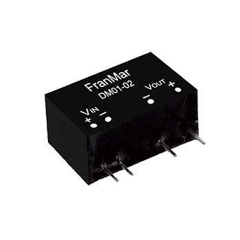 DM01-71 : 1W regulated medical grade DC-DC converter - 瑞玛企业有限公司