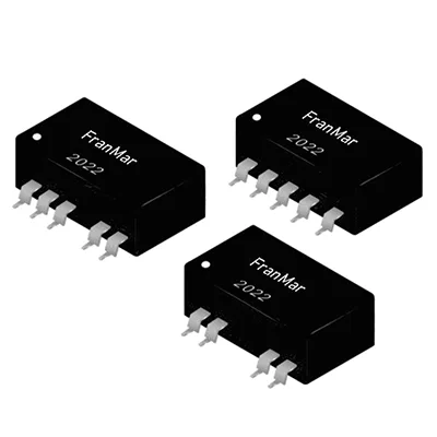 FAC01-S1 18 or 22 Pin SMD Package Unregulated DC-DC Converter