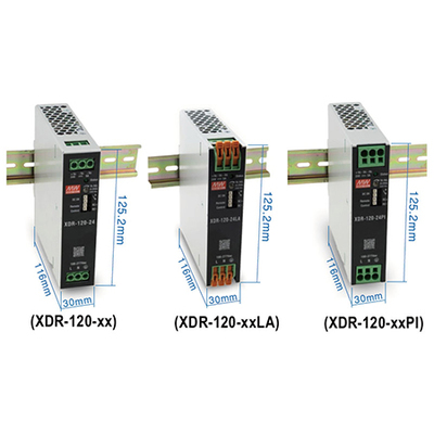 120W ultra-slim DIN Rail Power Supply