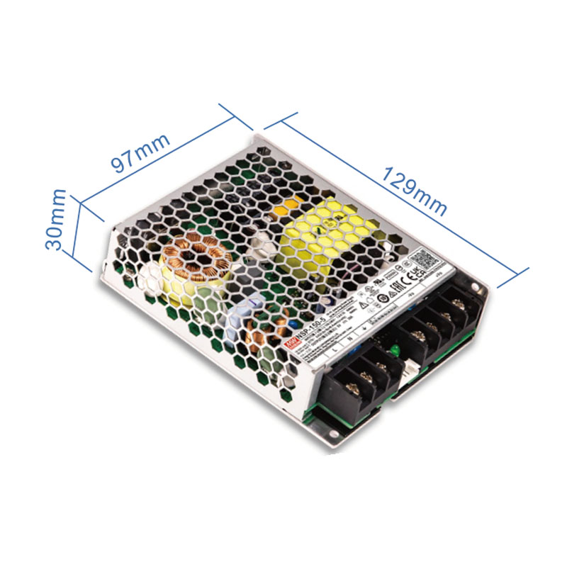 NSP-150 Series,150W high-reliability, multi-industries, universal enclosed type power supply